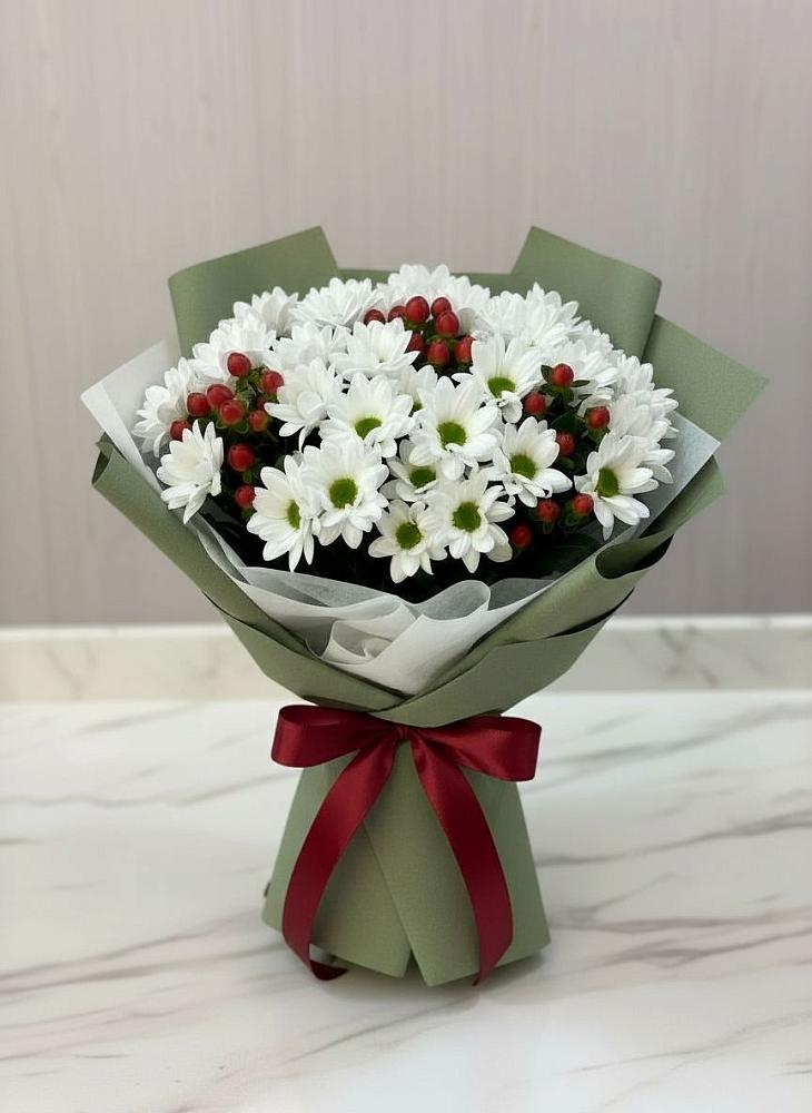 Букет цветов из: Хризантемы в Варениковском