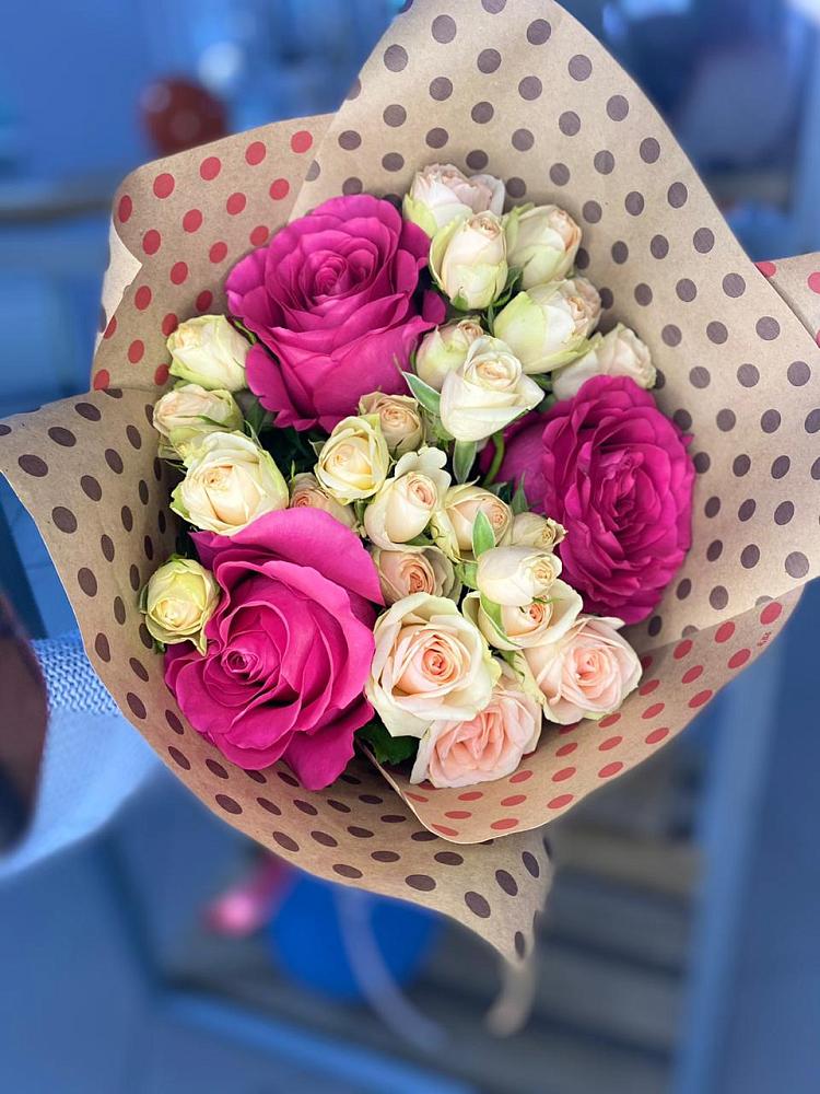 Букет цветов из: Розы в Варениковском