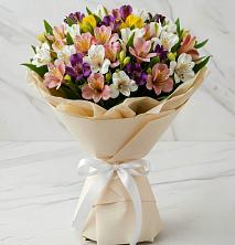 Букет цветов из:  Альстромерии в Варениковском
