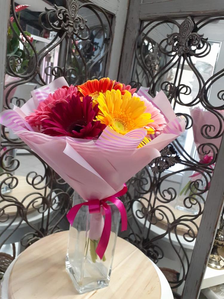 Букет цветов из: Герберы в Варениковском