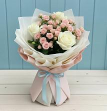 Букет цветов из:  Розы в Варениковском