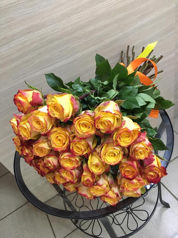 Букет Желтые розы в Варениковском