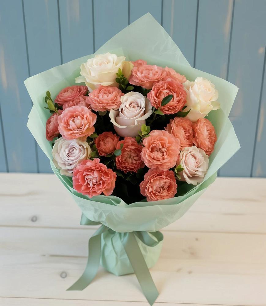 Букет цветов из: Розы в Варениковском