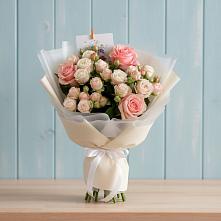 Букет цветов из:  Розы в Варениковском