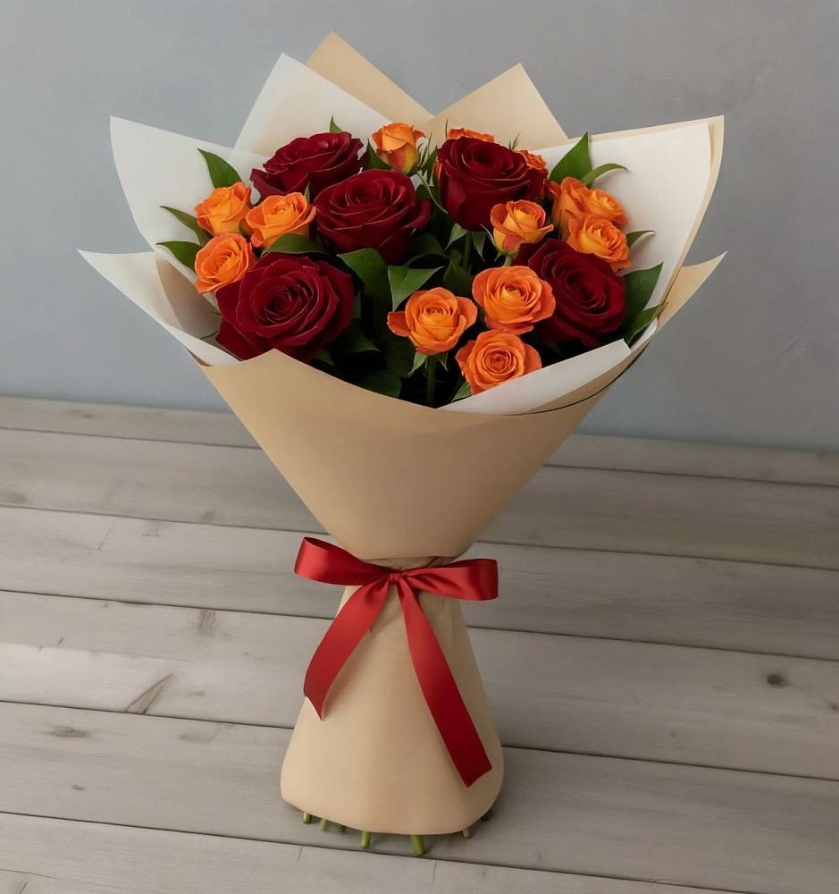 Букет Любовь и восторг в Варениковском